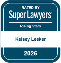 Reted by Super Lawyers | Rising Stars | Kelsey Leeker | 2026